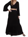 Saints & Hearts Becky Eyelet Set In Black