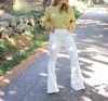 Saints & Hearts Fresh And Flared Jean In White In White