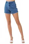 Saints & Hearts Usa Star Shorts In Red In Blue
