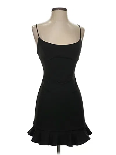 Pre-owned Saints + Secrets Cocktail Dress In Black