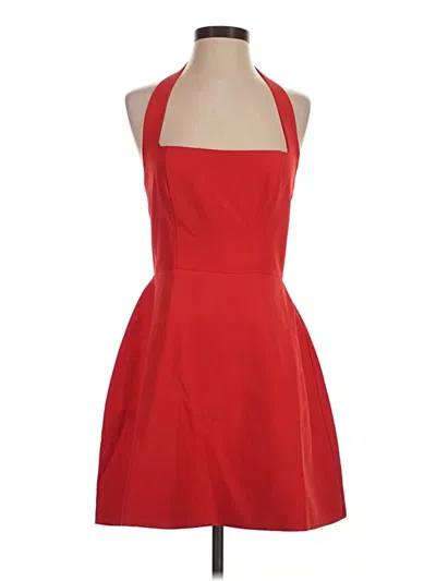 Pre-owned Saints + Secrets Cocktail Dress In Red