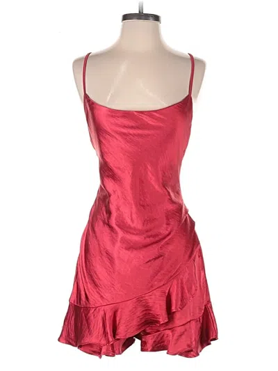Pre-owned Saints + Secrets Romper In Red