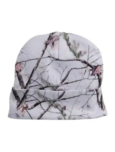 Pre-owned Saintwoods Cotton Winter Beanie In White