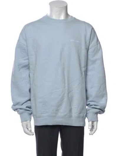 Pre-owned Saintwoods Crew Neck Long Sleeve Sweatshirt In Blue