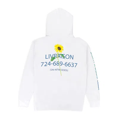 Saintwoods Flower Shop White Hoodie