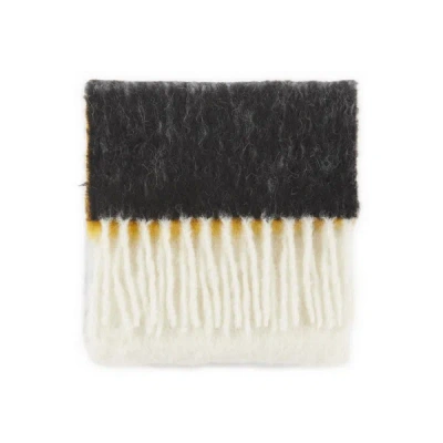 Saison 1865 Alpaca Scarf In White