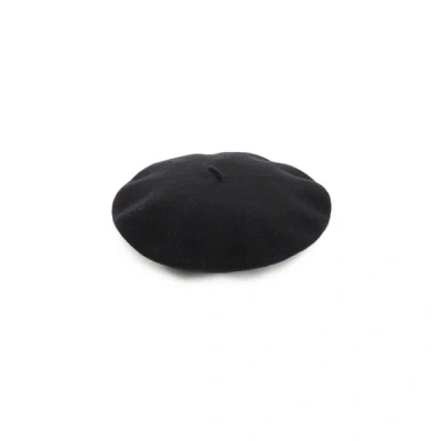Saison 1865 Wool Beret In Black