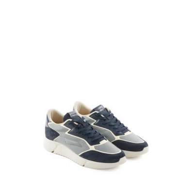 Saison 1865 Bi-material Sneakers In Multi