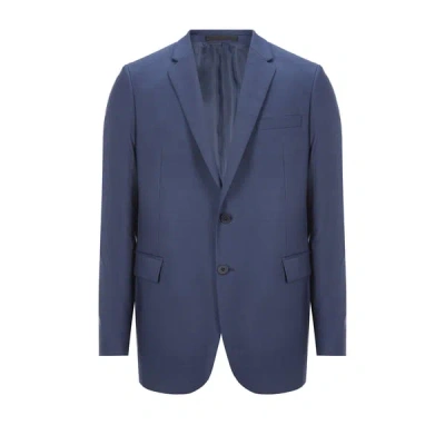 Saison 1865 Wool Blazer In Blue