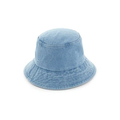 Saison 1865 Denim Bucket Hat In Blue