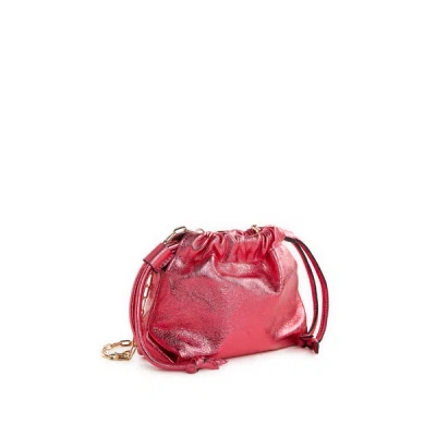 Saison 1865 Bombay Leather Bucket Bag In Pink
