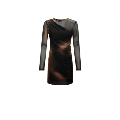 Saison 1865 Broderie Anglaise Dress In Multicolour