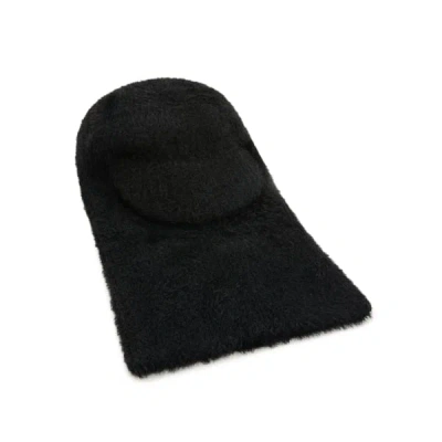 Saison 1865 Fur Balaclava In Black