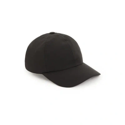 Saison 1865 Wool-blend Baseball Cap In Black