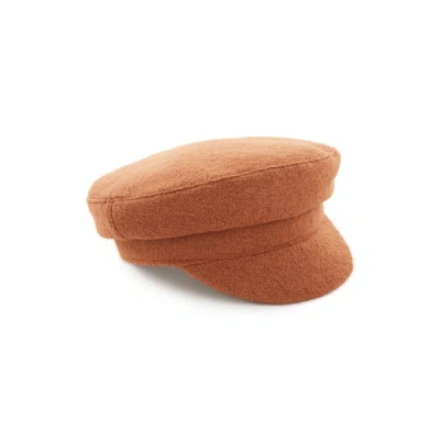 Saison 1865 Wool-blend Cap In Brown