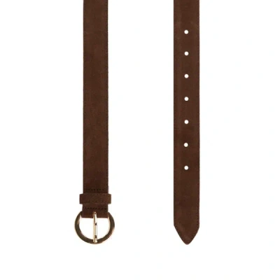Saison 1865 Leather Belt In Brown