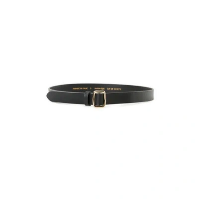 Saison 1865 Ceinture En Cuir In Noir