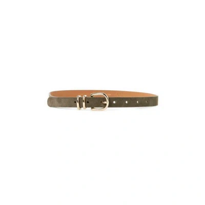 Saison 1865 Ceinture Fine In Kaki