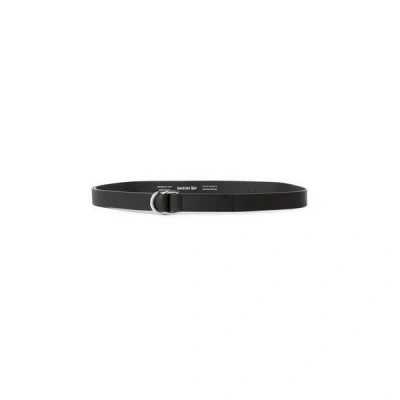 Saison 1865 Ceinture Foeud En Cuir In Noir