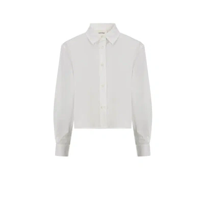 Saison 1865 Cotton Shirt In White