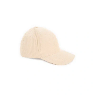 Saison 1865 Corduroy Baseball Cap In Neutral