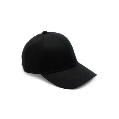 Saison 1865 Cotton Logo Baseball Cap In Black