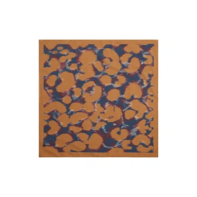 Saison 1865 Cotton Scarf In Brown