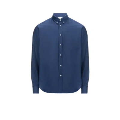 Saison 1865 Cotton Shirt In Blue