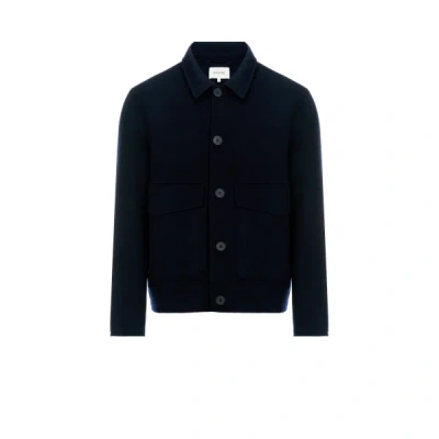 Saison 1865 Double-breasted Blazer In Blue