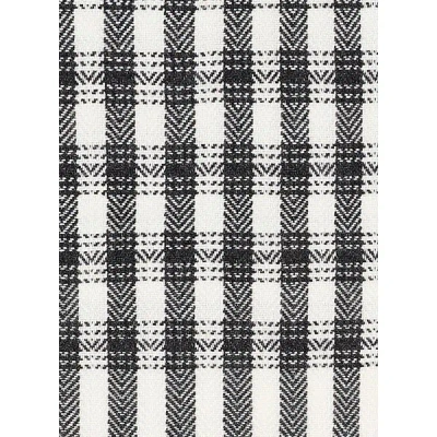 Saison 1865 Echarpe À Carreaux In White