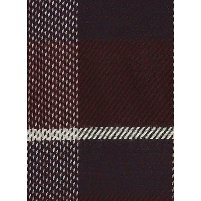 Saison 1865 Echarpe À Carreaux In Red