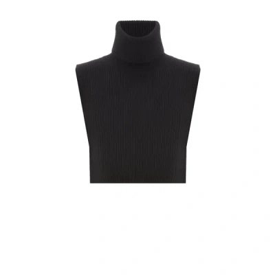 Saison 1865 Cashmere Roll-neck Jumper In Black