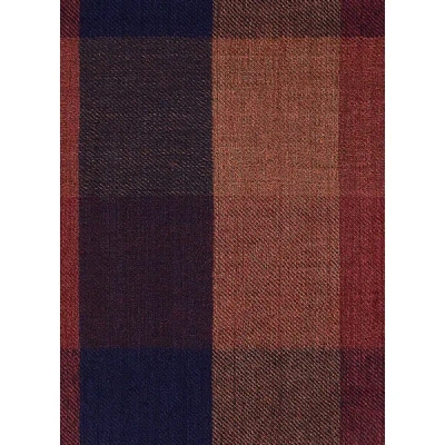 Saison 1865 Foulard À Carreaux En Laine In Multi