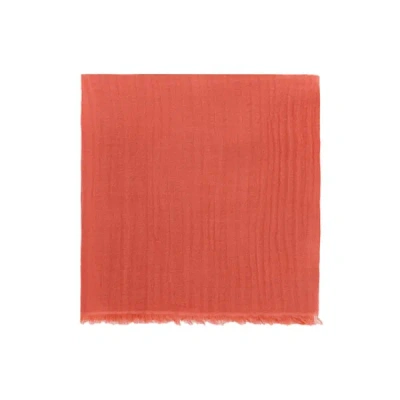 Saison 1865 Foulard En Laine In Orange