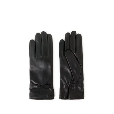 Saison 1865 Gants En Cuir D'agneau In Black