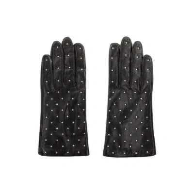 Saison 1865 Gants Tactile En Cuir In Black