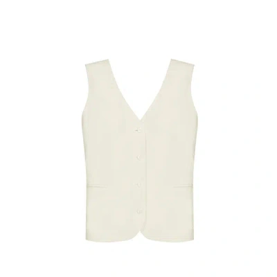 Saison 1865 Gllet Texturé Sadya In Neutral