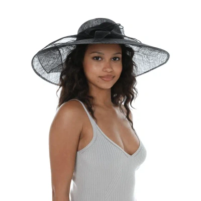 Saison 1865 Hat With Bow In Black
