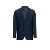 Saison 1865 Houndstooth Wool Jacket In Blue