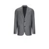 Saison 1865 Houndstooth Wool Jacket In Grey