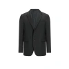 Saison 1865 Houndstooth Wool Jacket In Grey