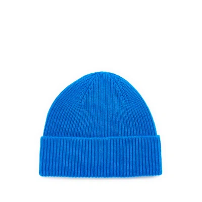 Saison 1865 Knitted Beanie In Blue