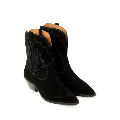 Saison 1865 Leather Baguette Bag In Black