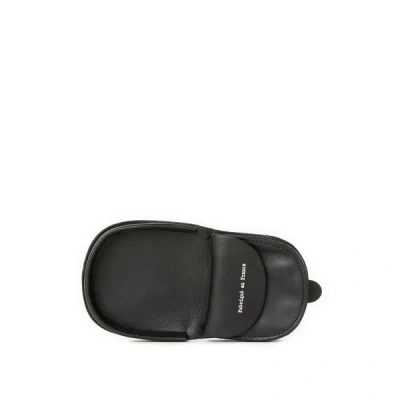 Saison 1865 Leather Coin And Card Holder In Black