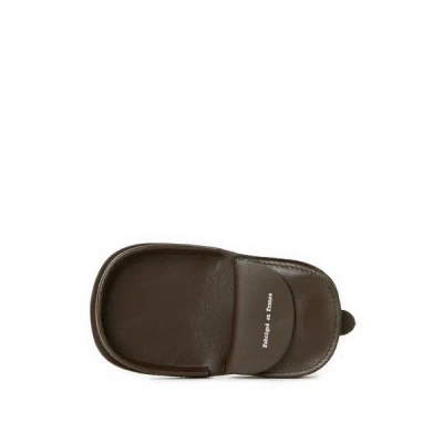 Saison 1865 Leather Coin And Card Holder In Brown