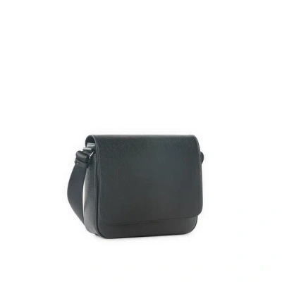Saison 1865 Leather Shoulder Bag In Black