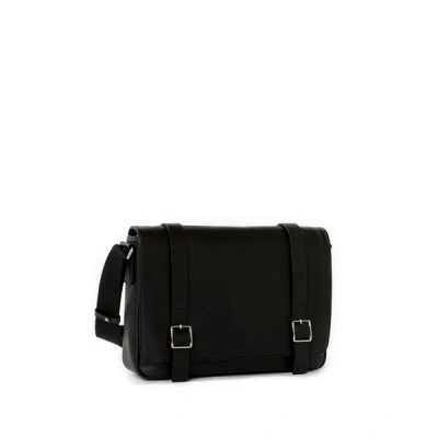 Saison 1865 Leather Shoulder Bag In Black