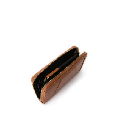 Saison 1865 Leather Wallet In Brown
