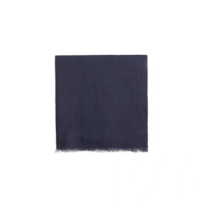 Saison 1865 Linen Scarf In Black