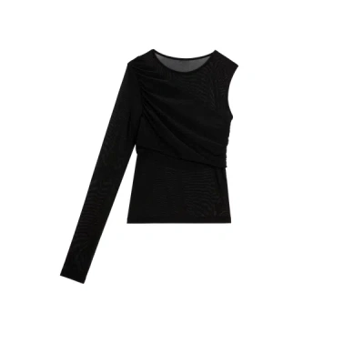 Saison 1865 Long-sleeved Top In Black